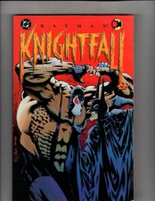DC Comic Batman Nightfall Part One Broken Bat Graphic Novel Trade Paperback VF+