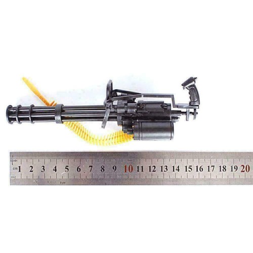 1/6 Scale M134 Minigun Gatling Machine Gun 16CM TERMINATOR for Action Figur## - Picture 4 of 10