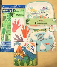 Dinosaur birthday party supplies For 8