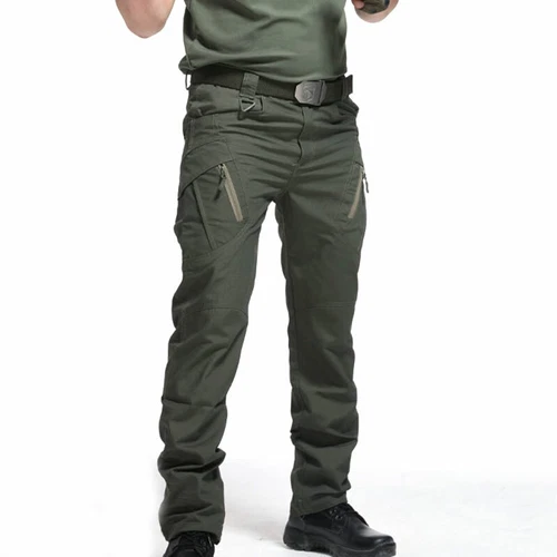 Womens Men's Tactical Trousers Combat Outdoor Hiking Military Pants Multi Pocket - Picture 6 of 21