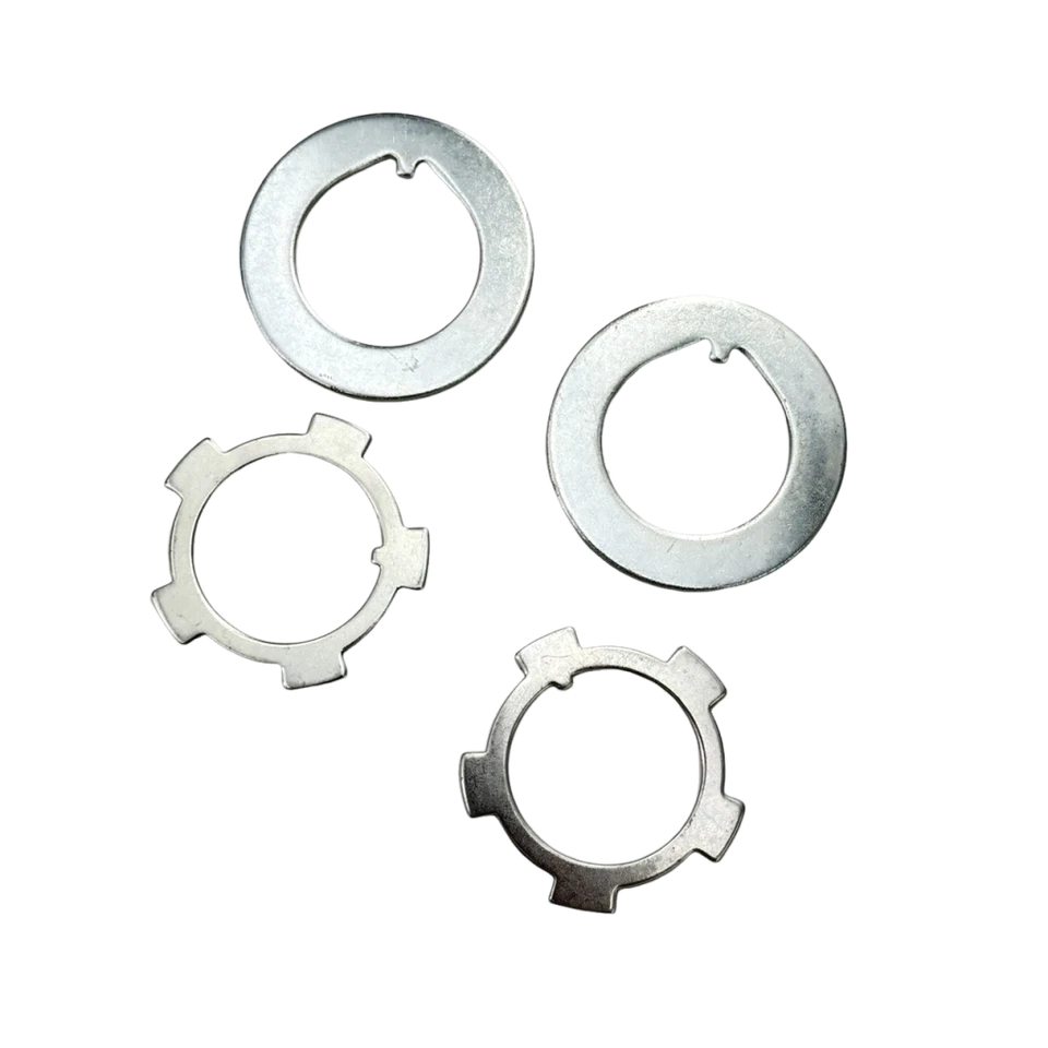 2X Front Axle Hub Spindle Lock Nut Washer For 1984-1995 Toyota 4Runner 2.4L 3.0L — 第 3/4 张图片