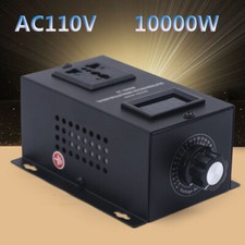 New Variable Voltage Regulator Dimmer Motor Speed Controller AC 110V SCR 10000W
