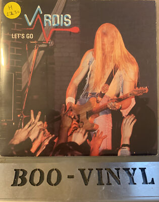 VARDIS Let's Go 7'' Ps, Orig 1980 Nwobhm Single, B/W Situation Negative, Var 1 Ex