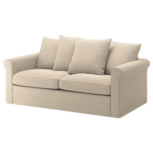 IKEA Gronlid 2 seater sofa bed beige eBay
