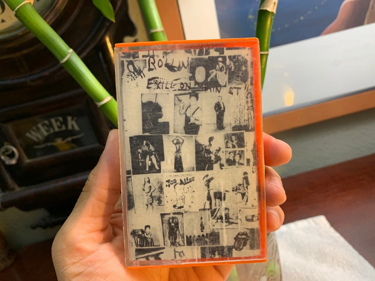 ROLLING STONES Exile on Main Street Orig Cassette Tape Abkco Records RARE 1972