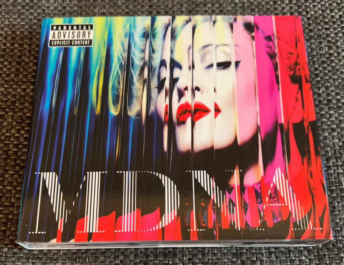 MADONNA MDNA MADE IN TAIWAN 17-TRK 2 CD ALBUM BONUS CD SINGLE