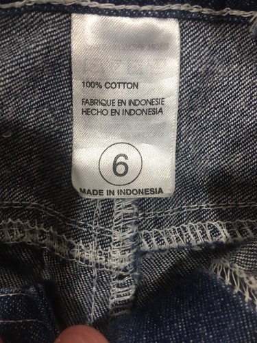 Harley Davidson Motorcycles Spell Out bestickte Gr. 6 Overall Trägerhose so süß! - Bild 5 von 10