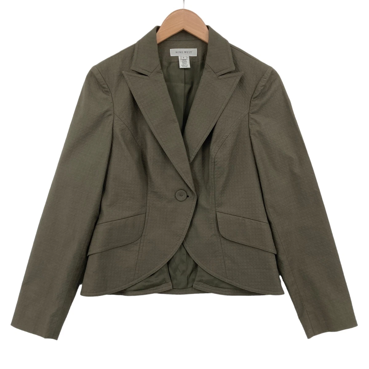 Robe-blazer Nine West Bleue Taille 6 - Manches Longues - Neuf Avec étiquettes