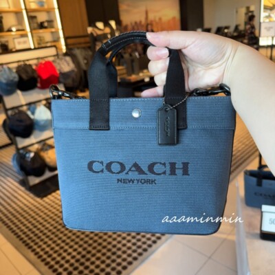 NWT Coach MEN'S Tote 20 In Colorblock CU299 | eBay