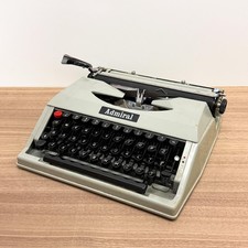1960s Admiral Portable Typewriter in Working Condition With Case thumbnail