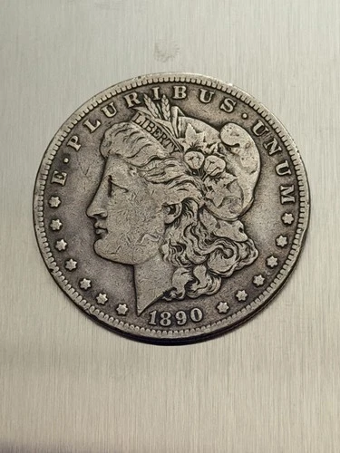 1890-CC Morgan Silver Dollar Carson City Better Date Circulated
