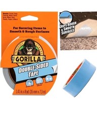 Gorilla Carpet Tape Double Sided Bonds Rugs Flooring Wood & More - 35mm x 7.3m