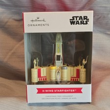 Hallmark Star Wars X-Wing Starfighter Hanging Christmas Tree Ornament