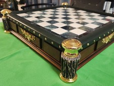 BOARD ONLY Franklin Mint Sportsman Trophy Chess BOARD ONLY