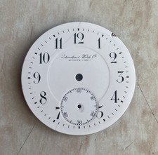 Internacional Watch Co. Porcelian Dial for Pocket Watch IWC Watch-face 43.5 mm