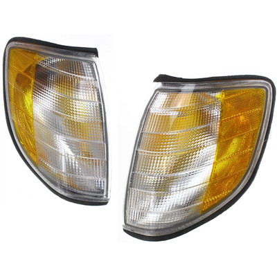 Parking Light For 95-99 Mercedes Benz S320 S500 Set of 2 Left & Right Side