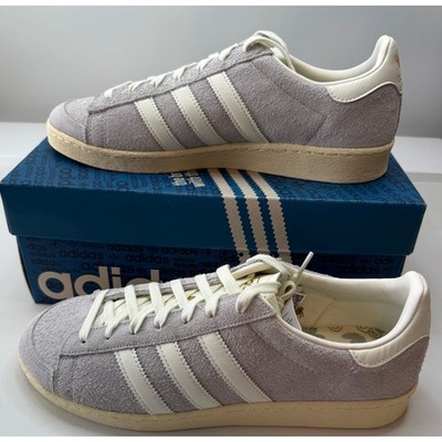 Adidas Jabbar Lo Grey Ivory Suede Sneakers JS0807 Mens 11 Womens 12 NWB