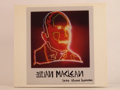 THE JUAN MACLEAN LESS THAN HUMAN (580) 9 Track Promo CD Album including Picture 