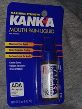 Kanka Mouth Pain Liquid 0.33oz New Exp 10/2029