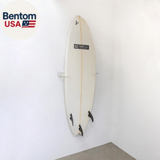 Surfboard Wall Mount - Floating Surf Board Display Rack for Garage Wall Shelving