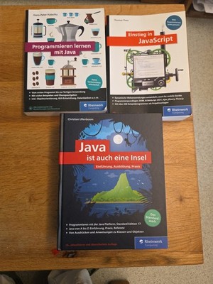 Bücherpaket Programmierung Grundlagen  - Java & Javascript - Rheinwerk Computing