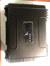 CASEMATIX 18" Waterproof Hard Case w/ Custom Foam for Electronics  Tools