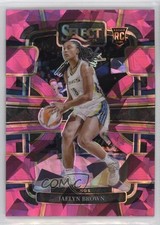 2024 Panini Select WNBA Concourse Pink Ice Prizm Jaelyn Brown #4 Rookie RC 1dq2