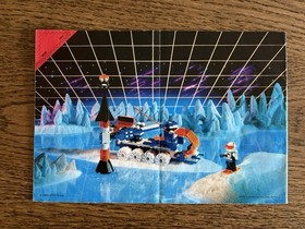 Vintage LEGO Space: Ice Planet Ice (6898) Instruction Book Manual Only
