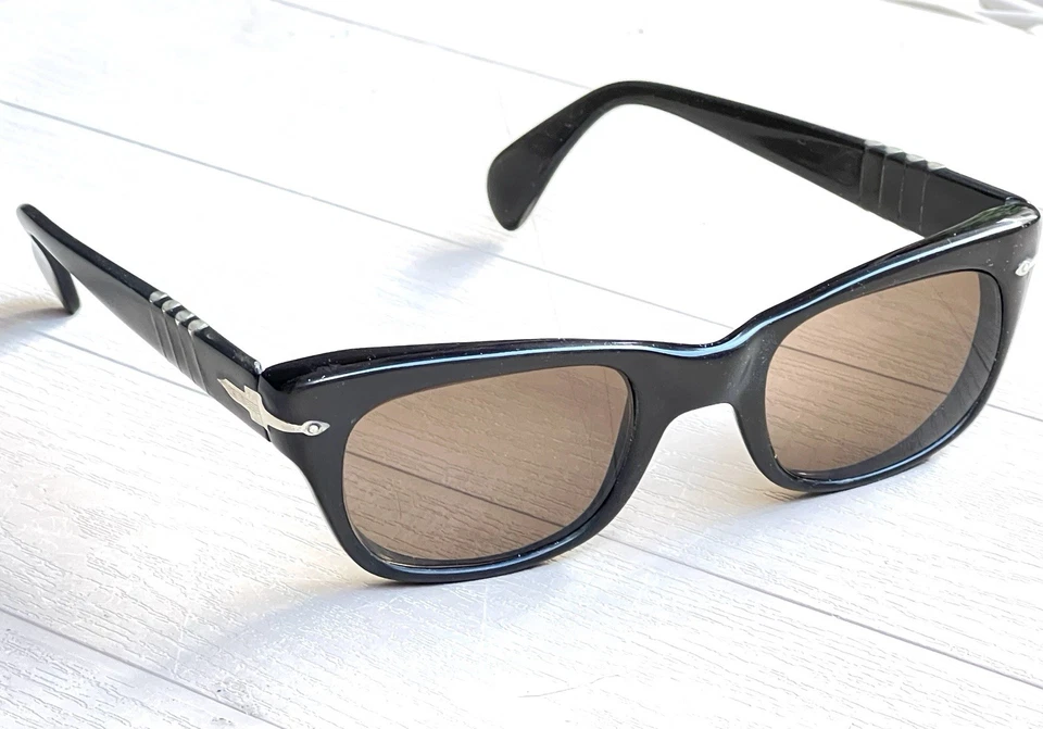 De colección Persol Ratti 6201 estilo wayfarer hecho años 50! (color gris raro) Raro Foto 4 de 4