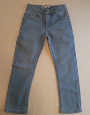 Levi's 511 Slim Boys Jeans Light Wash Denim Adjustable Waist Size 7 REG