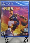 NBA 2K23 PS4 New Sealed NBA Hologram Light Wear Small Seal Tear