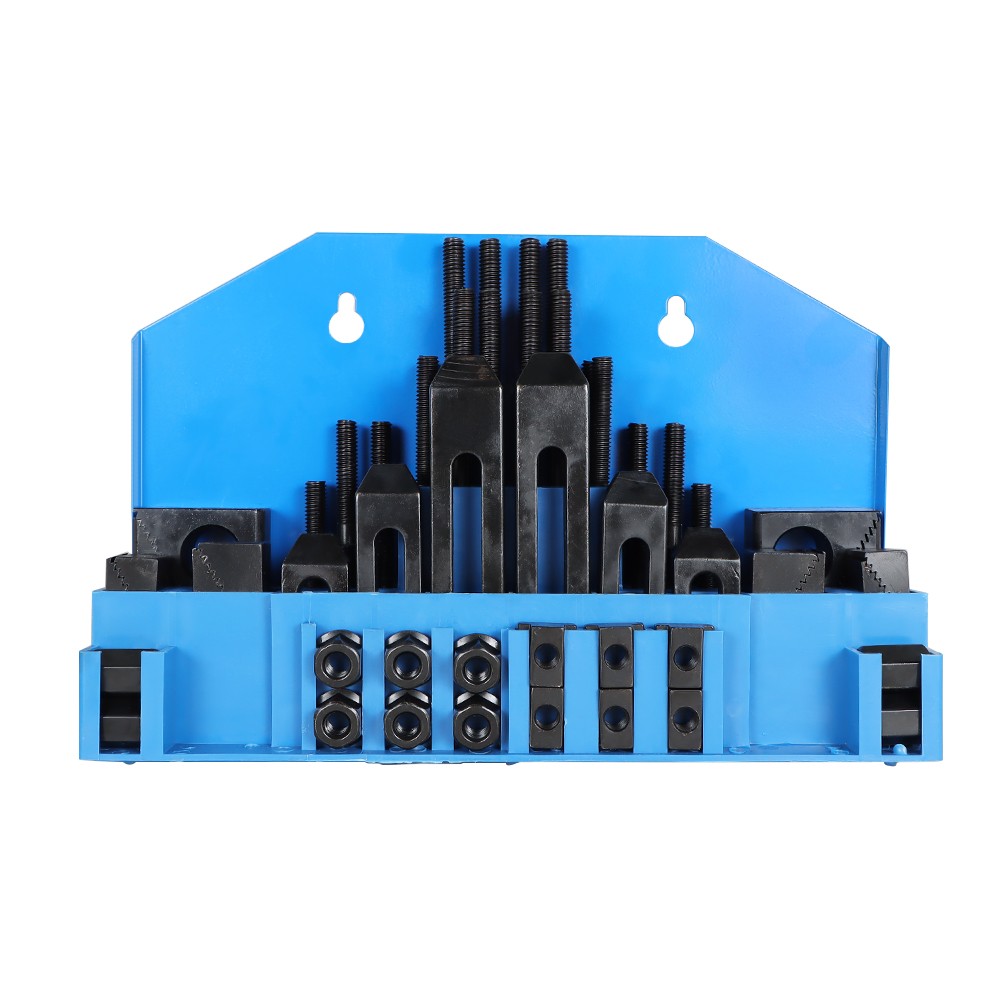 58 Pcs 1/2 T-Slot Clamping Kit Mill Machinist Set W/3/8-16 Studs