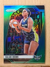 Kalani Brown #29 2024 Prizm WNBA Green Prizm Wings W0142A