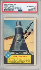 1963 Topps Astronauts Trading Cards 17