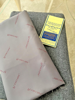 Pendleton 100% Virgin Wool Yardage + Pendleton suiting Lining, 6 Yd+ ea, Sewing
