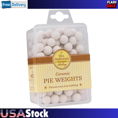 Mrs. Anderson's Baking Ceramic Pie Crust Weights, Natural Ceramic Stoneware