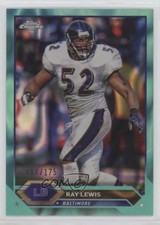 2023 Composite Topps Chrome Aqua Lava Refractor 117/175 Ray Lewis #20 HOF 3r4