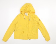 ONLY Damen Windbreaker Jacke gelb mit Kapuze ...
