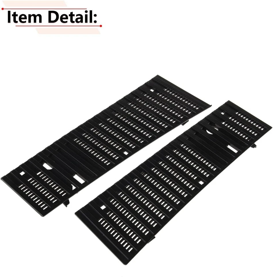 1Set Hood Cowl Top Grille Compatible with Nissan Hardbody Pickup D21 Frontier Pa Foto 4 de 4