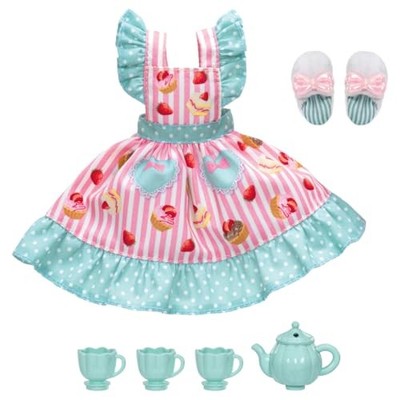 Licca-chan Kleid LW-10 Tea Time Schürzenset mit Teekanne & 3 Tassen 2025 Taka...