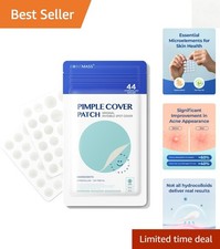 Portable Acne Control Patches   44 Invisible Hydrocolloid Dots with Tea Tree Oil