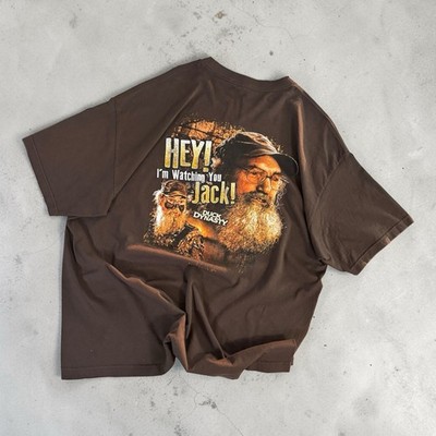 Men s Brown Duck Dynasty T-shirt Men's XL ''I'm Watching You, Jack'' Size XXL 2XL