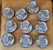 Tea set / coffee Nevers Antoine Montagnon late 19th century / early 20th century