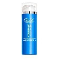 Olay Regenerist Hyaluronic  Peptide 24 Face Moisturizer, Fragrance-Free, SPF...