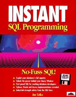 Instant SQL Programming by Joe Celko
