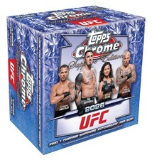 2026 Topps Chrome Sapphire Edition UFC - Hobby Box (1 Auto) - New Sealed Qty