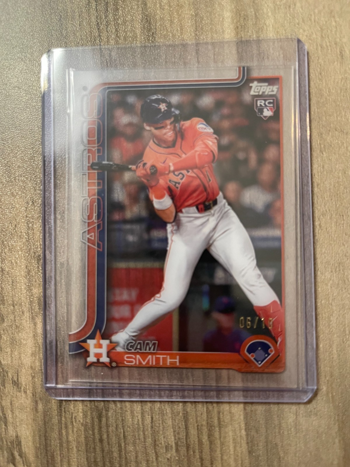 2025 Topps Update Series Cam Smith (RC) #US298 CLEAR VARIATION 06/10