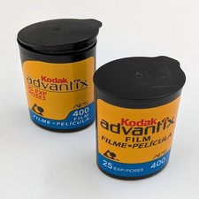 Mystery Film Exposed 2 Rolls Kodak Advantix APS 400 25 exposures