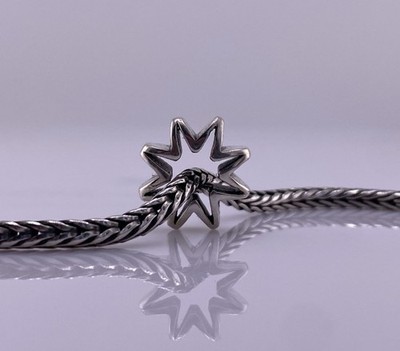 Elfbeads Sterling Silver Starburst Spacer Charm Bead 925 New