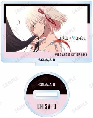 Lycoris Recoil Chisato Nisikigi Acrylic Stand Trading Eye-Catch Collectible